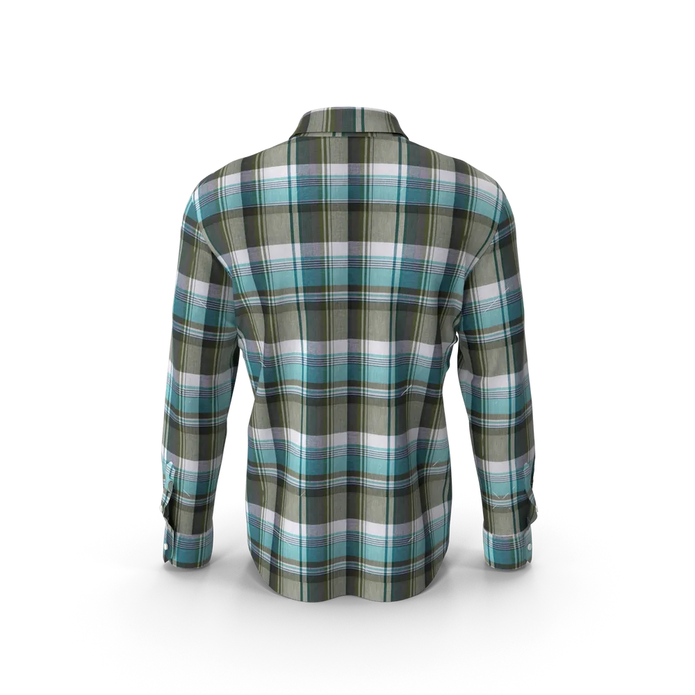 Men Check Shirt view 3