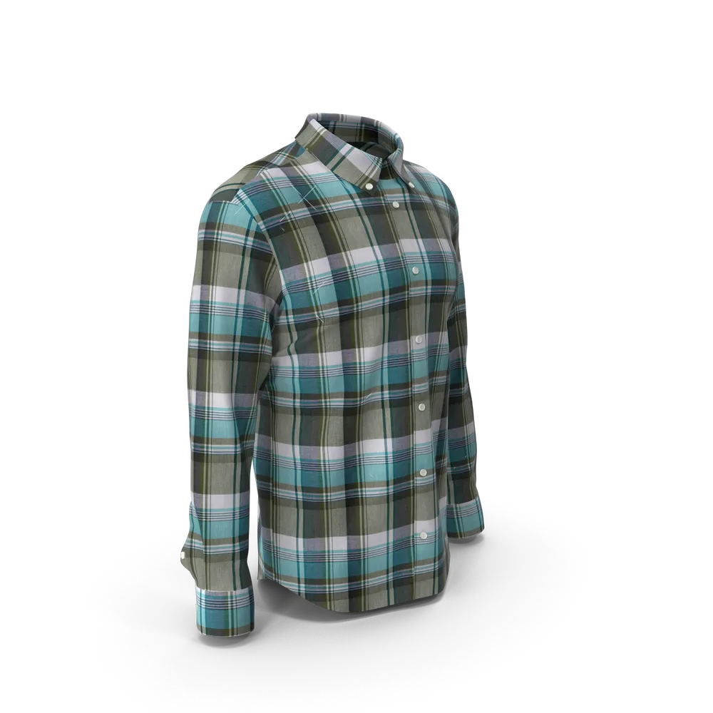 Men Check Shirt view 4