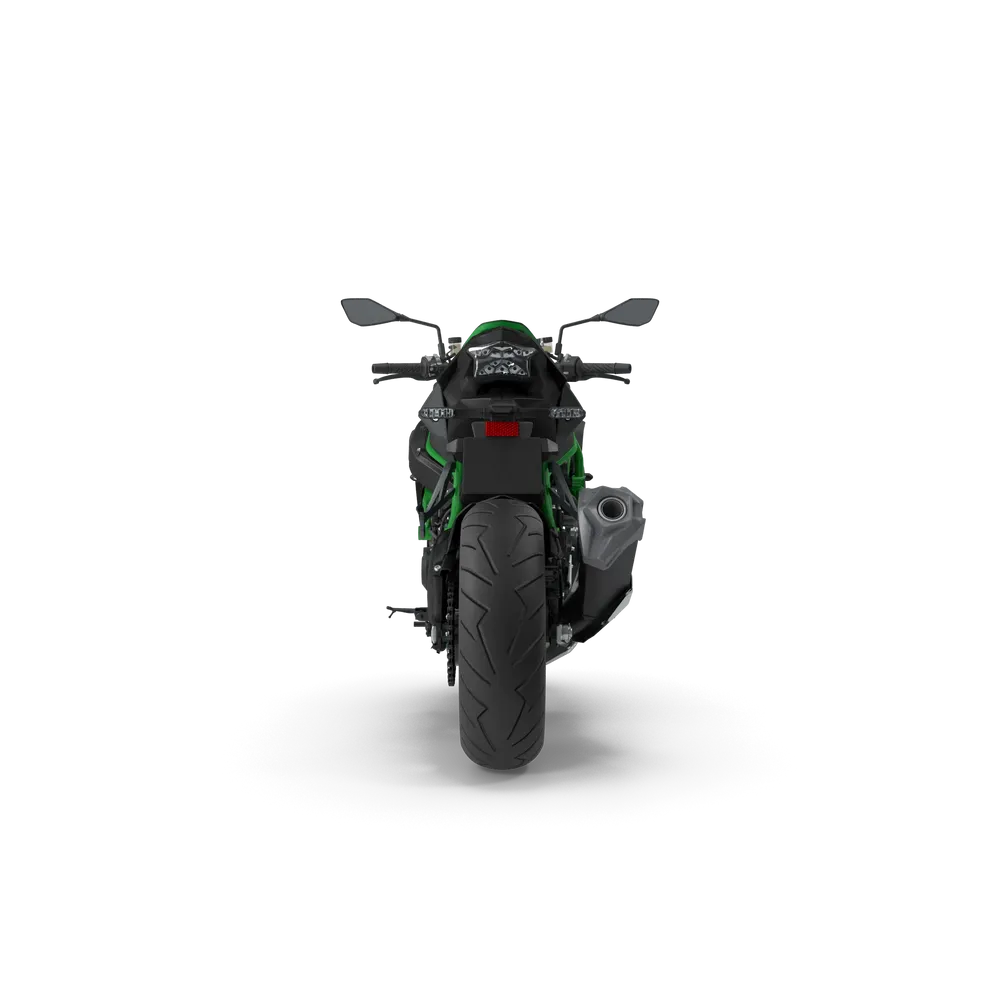 Sportbike Motorcycle view 4